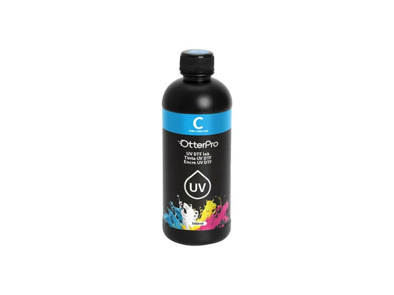 Otter UV DTF Ink 500ml, Vibrant, Durable Inks for Precision Printing